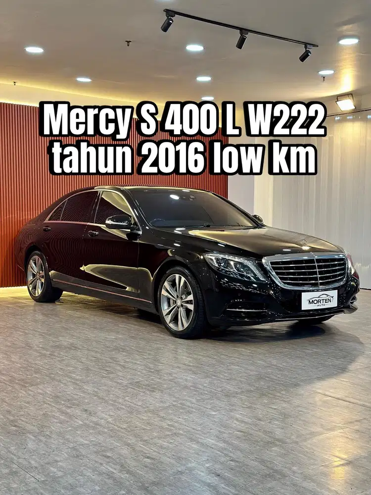 Mercedes Benz S 400 L W222 2016 low km