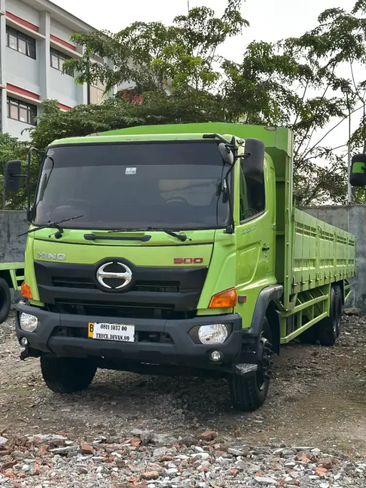HINO LOHAN FM260JW ASLI LONG BAK TRIWAY 6X4 TRONTON ISTIMEWA SEKALI