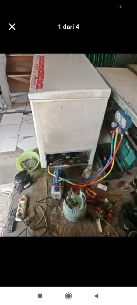 Jasa service kulkas,showcase,frezer,m.cuci dan ac (service)