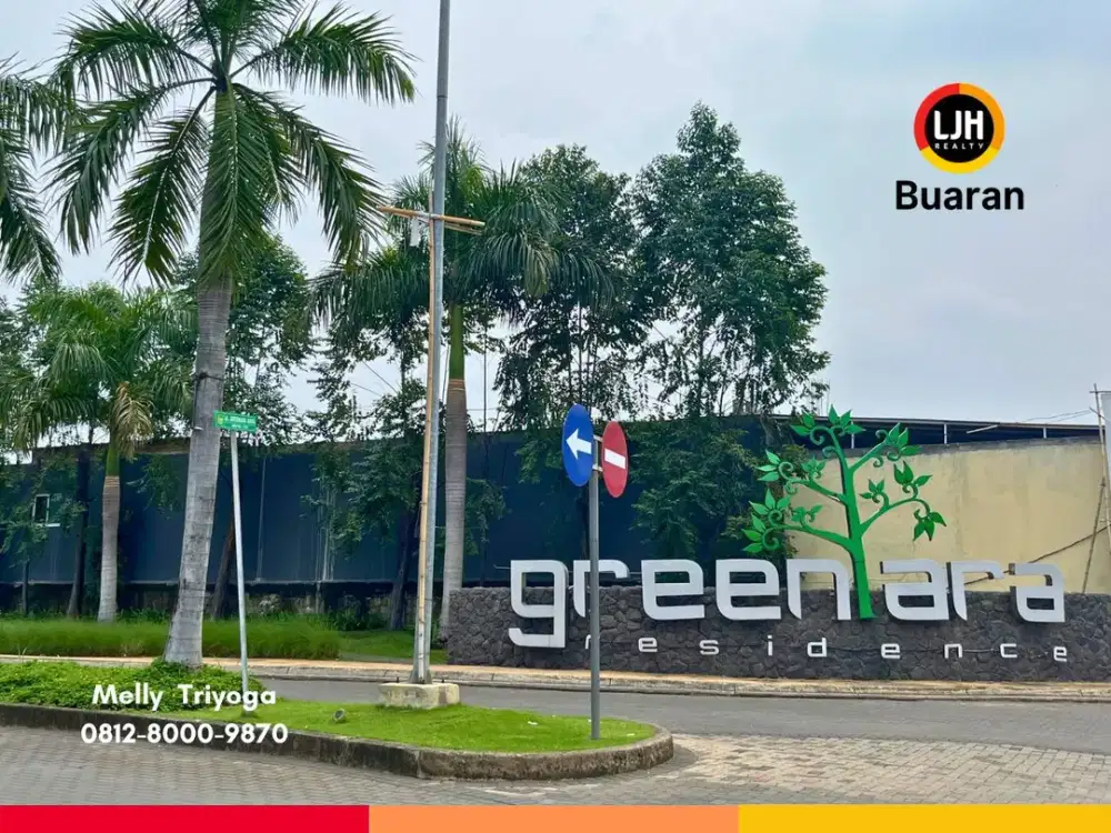 Rumah Siap Huni Green Ara Residence, Cluster Ebony, Medan Satria, Harapan Indah Samping Summarecon Crown Gading – Bekasi