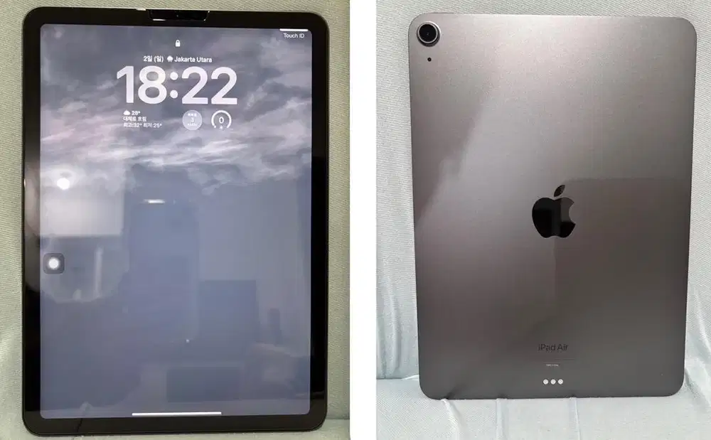 IPad Air 11” gen5 M1 / Wifi model / 256gb / Grey + Apple pencil gen2