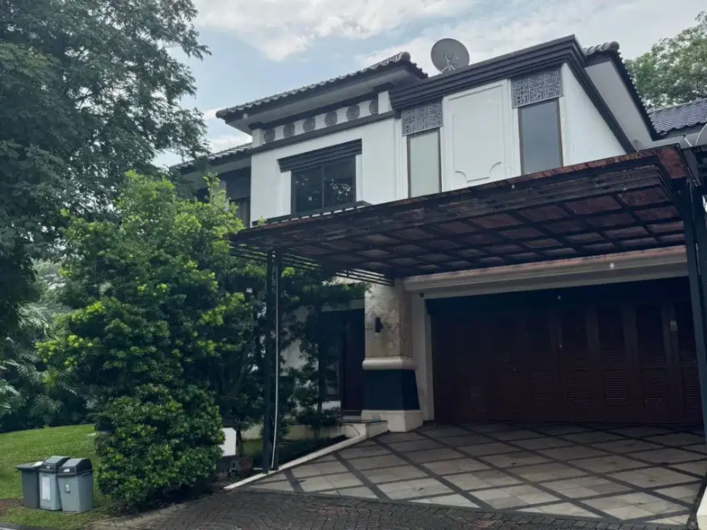 Dijual Cepat Rumah Hoek 2 Lantai Di The Green BSD City Lokasi Dekat kemana mana