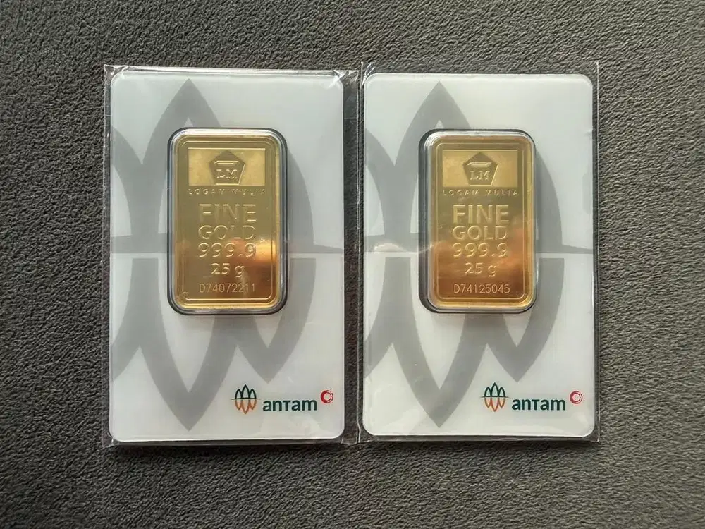 Logam mulia antam 25gr