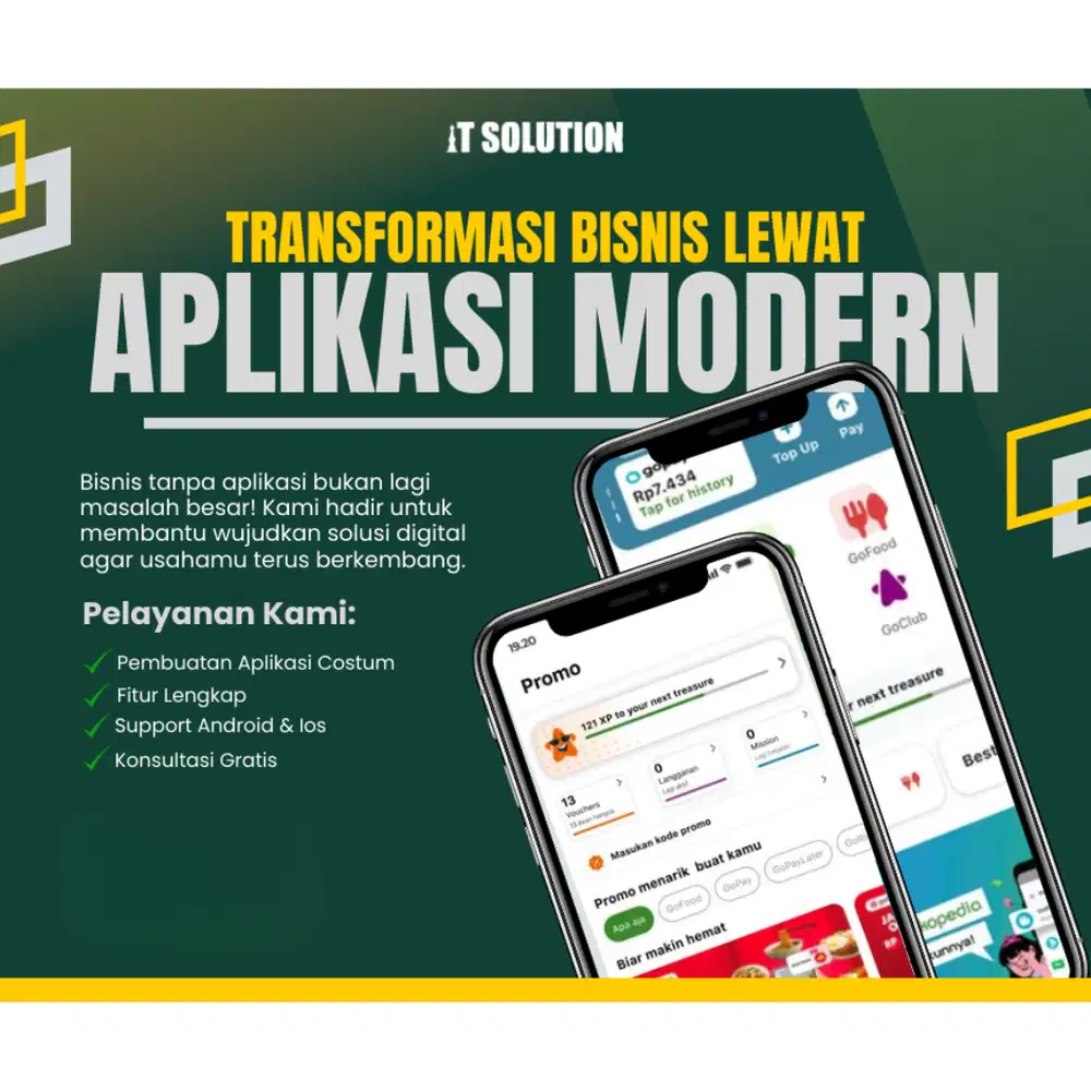 Custom Aplikasi Profesional Untuk Tumbuhkan Kepercayaan Pelanggan