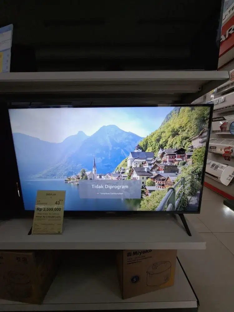 CICILAN TV LG 43 inch FREE 1x CICILAN