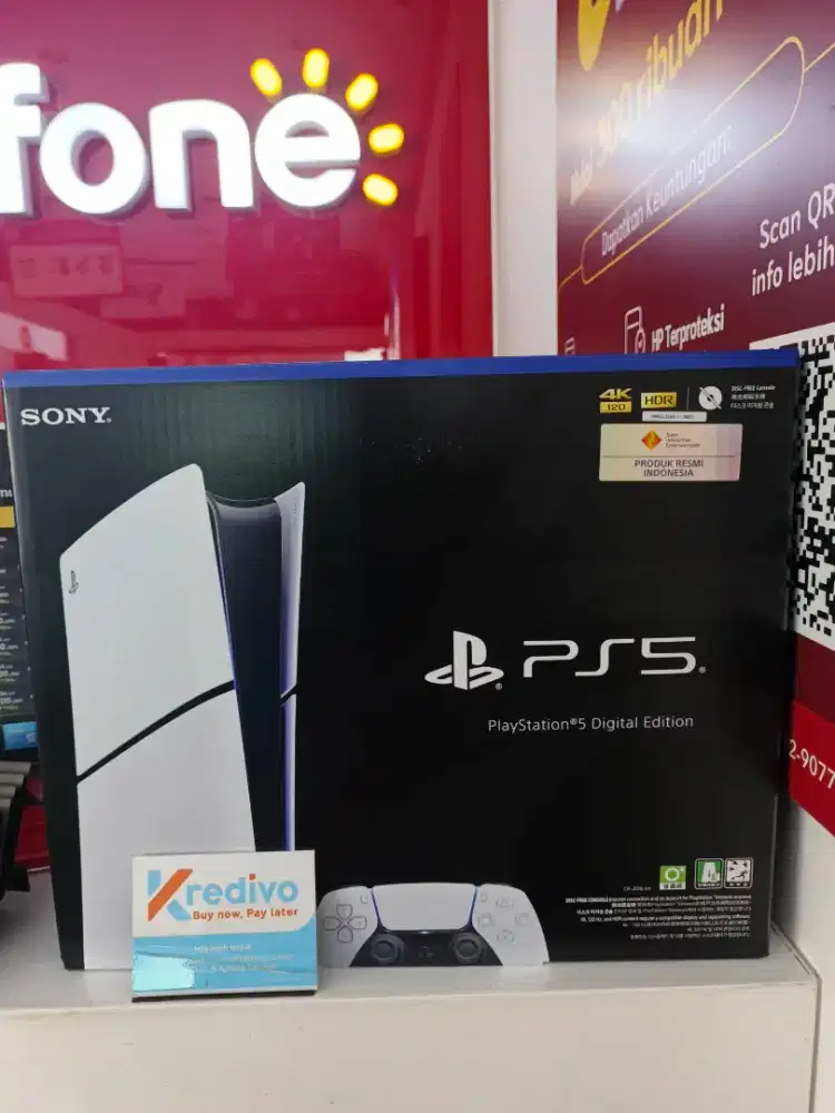 PlayStation 5 slim digital edition garansi resmi sony