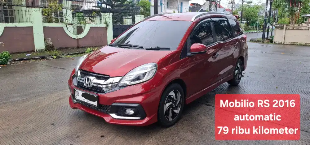 Mobilio RS automatic 2016 pemakaian 2017