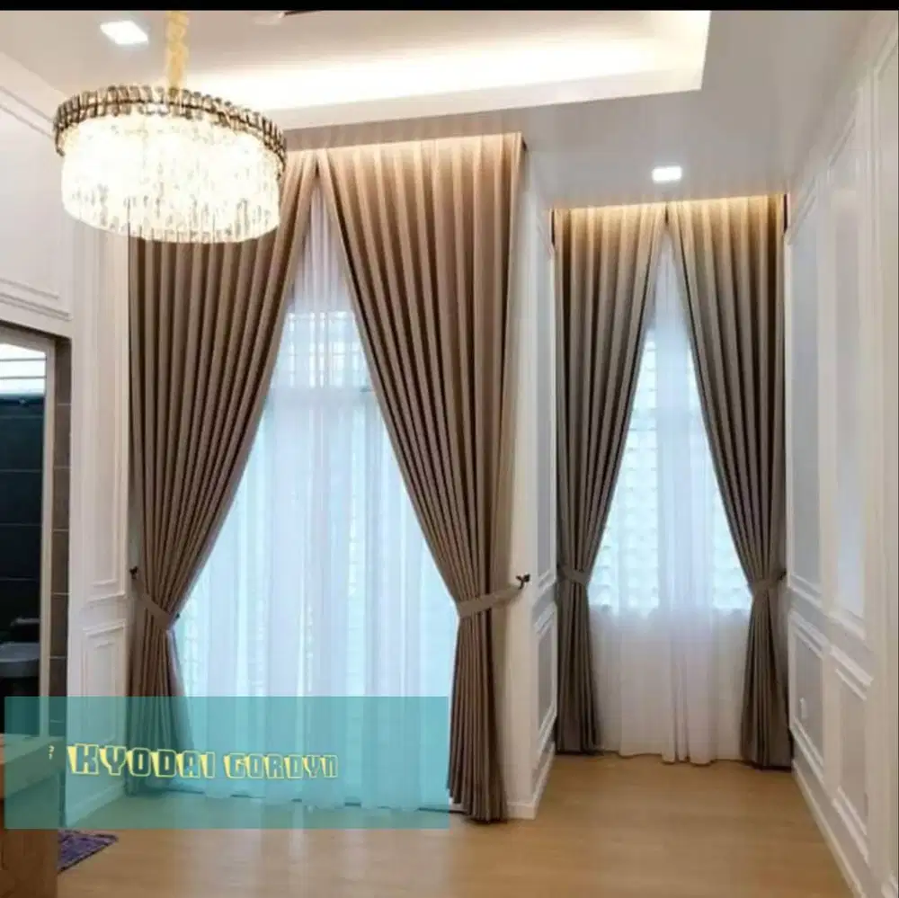 Pasang Gorden & Blind Vertikal/Vertical Roll/Roller Gordyn Hordeng