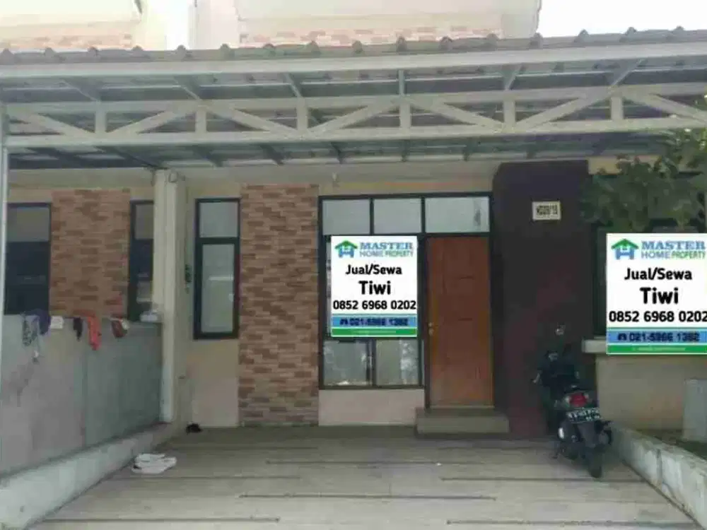 Disewakan rumah siap huni dalam cluster citra raya Tangerang