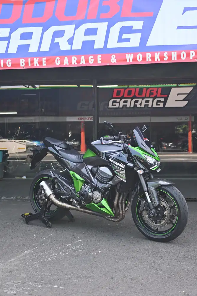 KAWASAKI Z800 HIJAU 2015 FULL CARBON