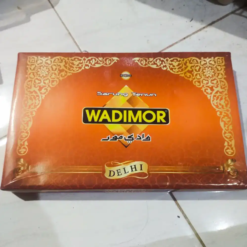 Sarung wadimor baru habisin stok
