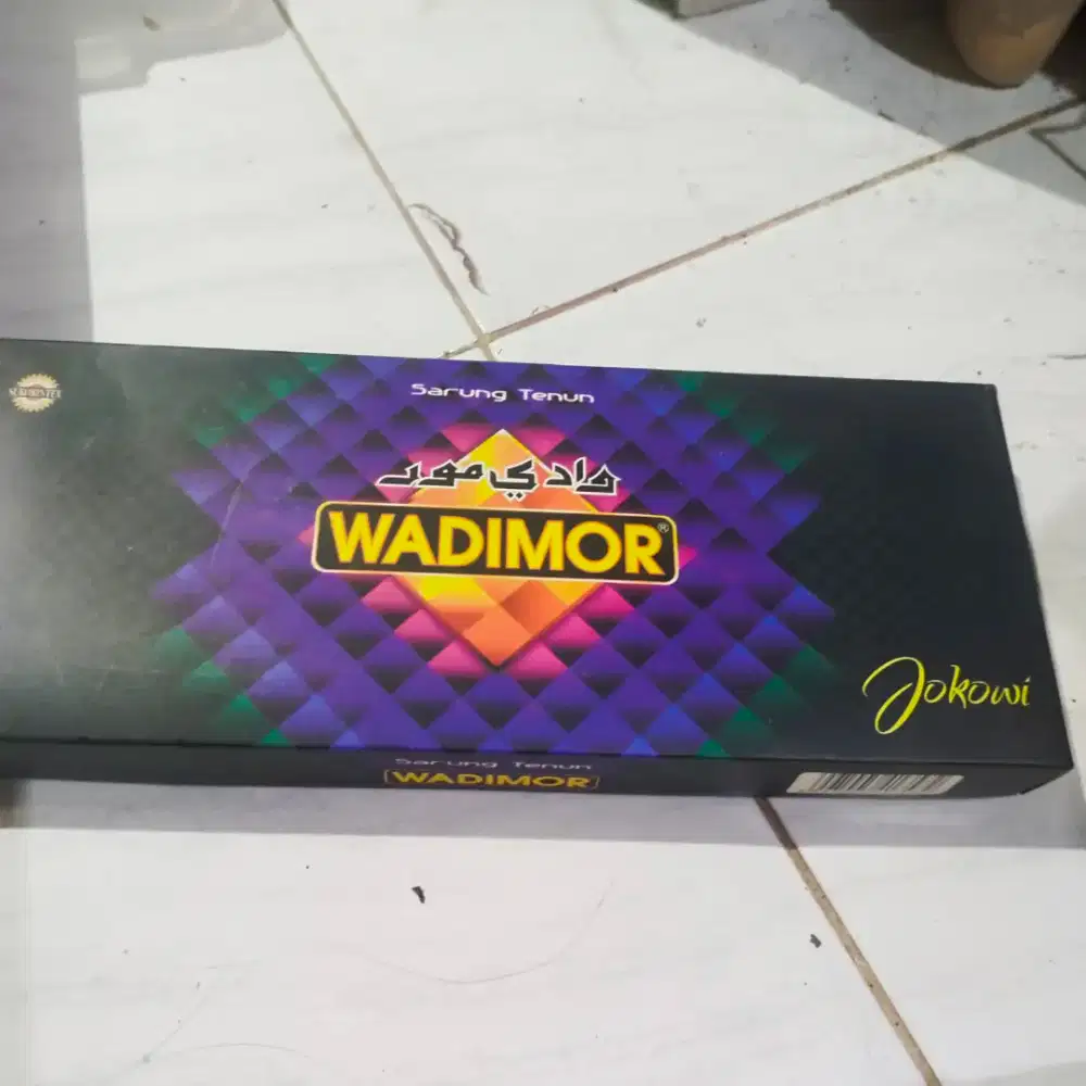 Sarung wadimor baru habisin stok