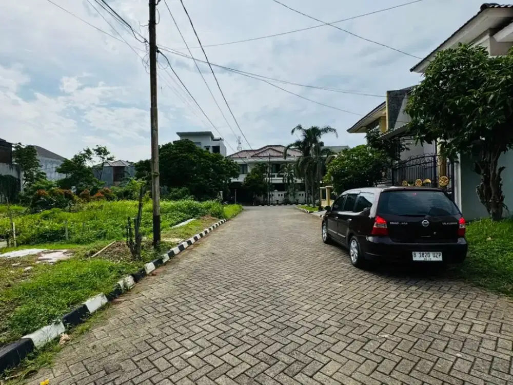 Tanah Kavling Di Metro Permata 2 Tangerang Luas 200 m2 SHM Hadap Utara