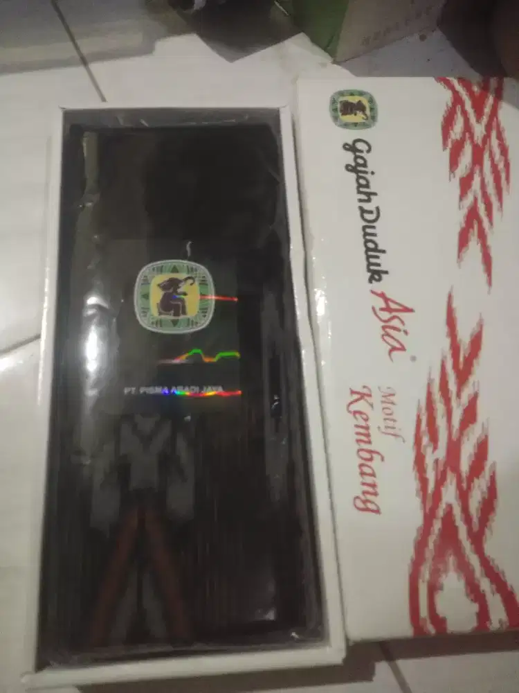 Sarung gajah duduk motif kembang baru habisin stok