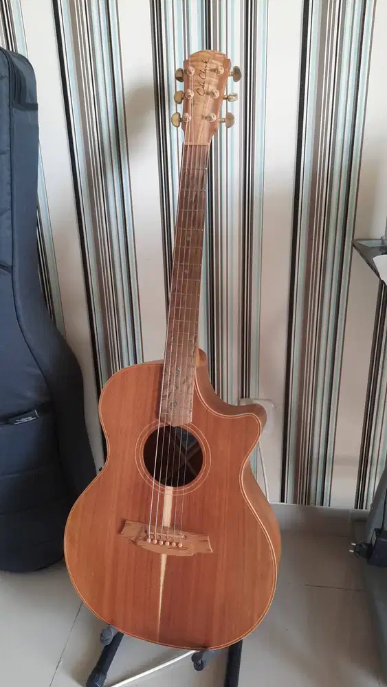 Gitar cole clark ORI ( NEGO) angel 2 black wood ORI dari aus