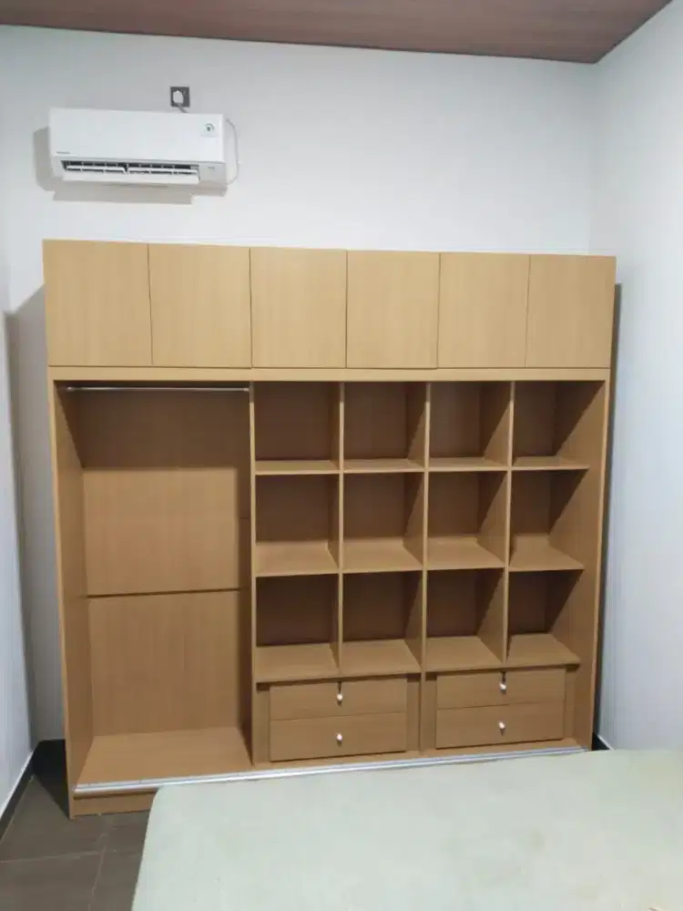 Lemari sliding pakaian custom box/kabinet