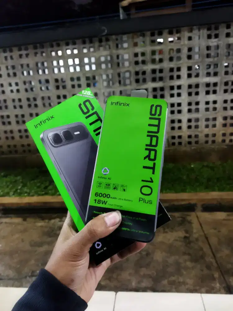 Infinix smart 10 plus 8(+5)/128Gb fullset