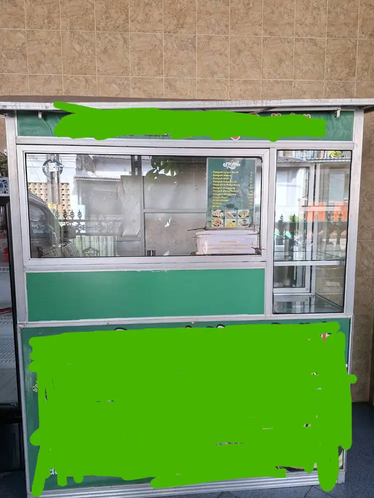 Dijual etalase, silahkan ditawar