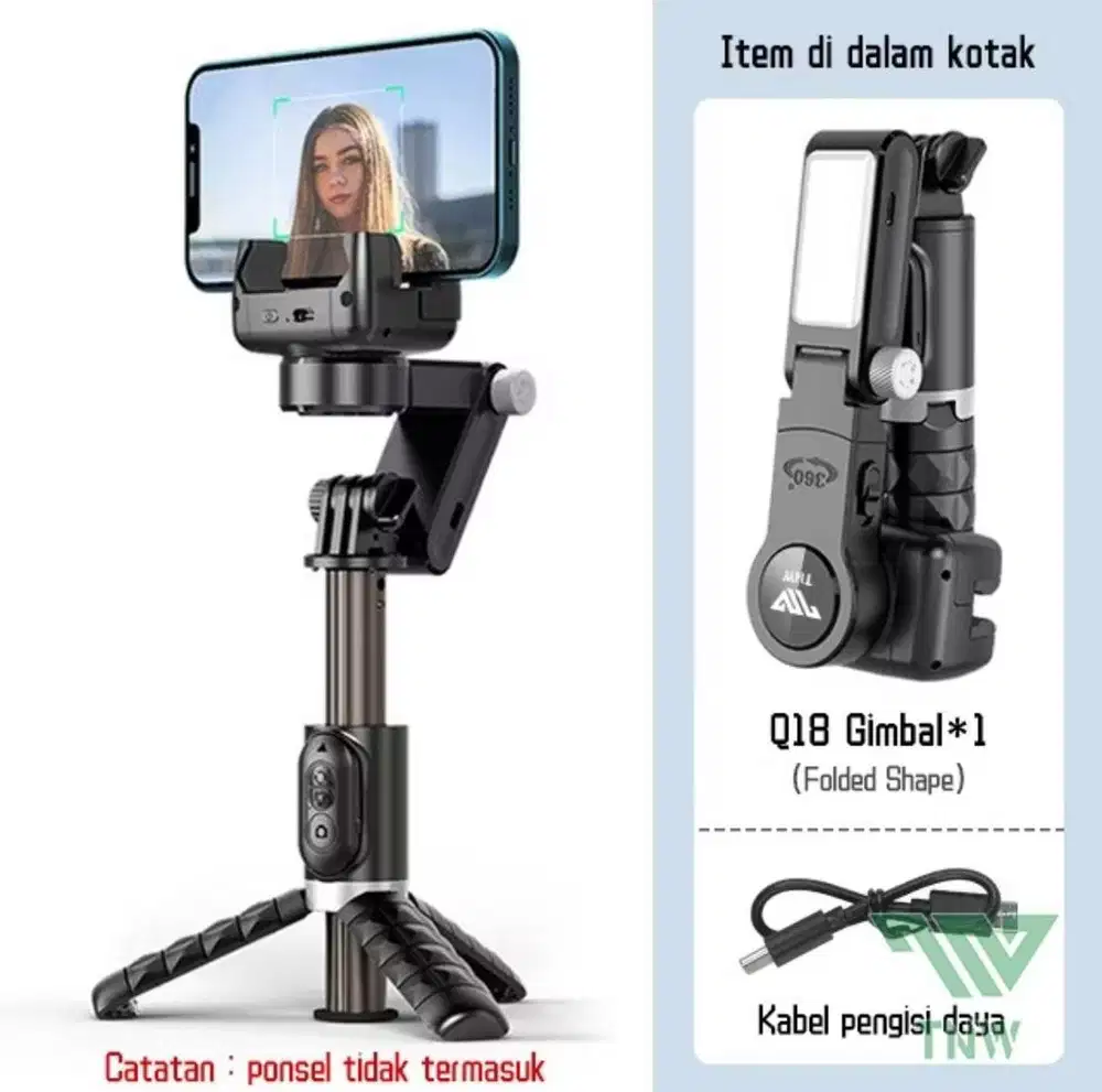 Tripod Gimbal Stabilizer Bluetooth