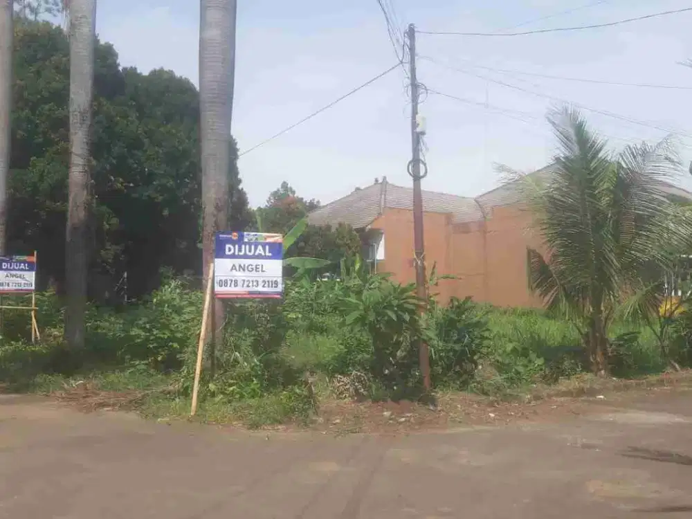 Tanah hook dijual di Bukit Cimanggu City Bogor