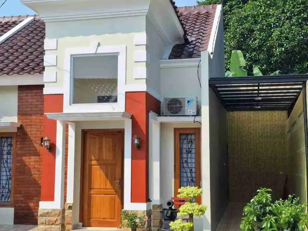 Rumah Siap Huni Ala Eropa Klasik Lokasi Dekat Jalan Utama Cilodong Kota Depok