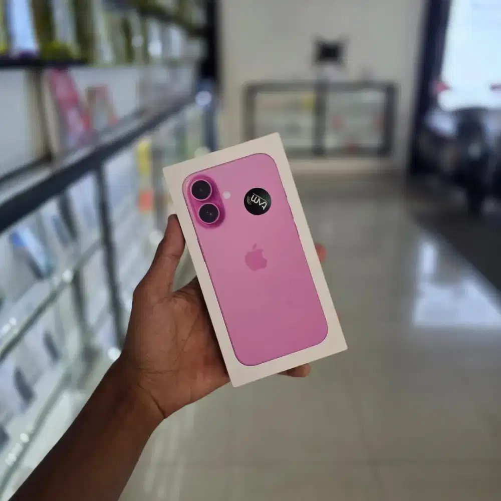 PROMO KARTU KREDIT IPHONE 16 PINK 128GB IBOX