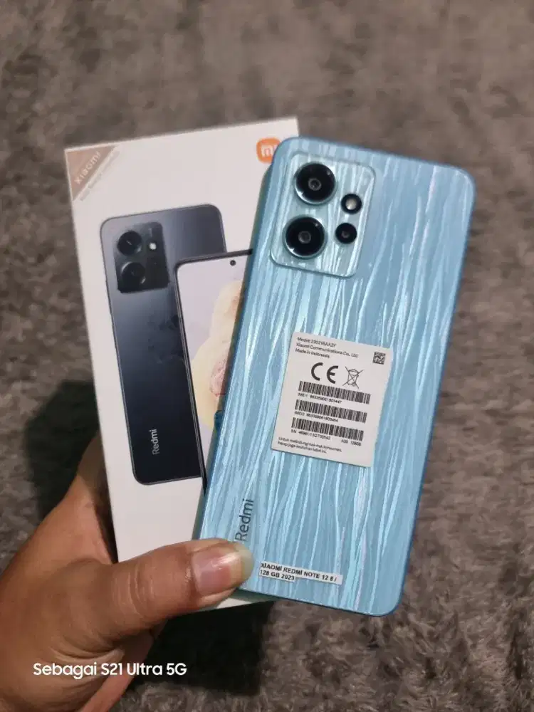 Redmi Note 12 4G NFC 16GB 8+8/128GB Murah,Siap Pakai (Lokasi Cicaheum)