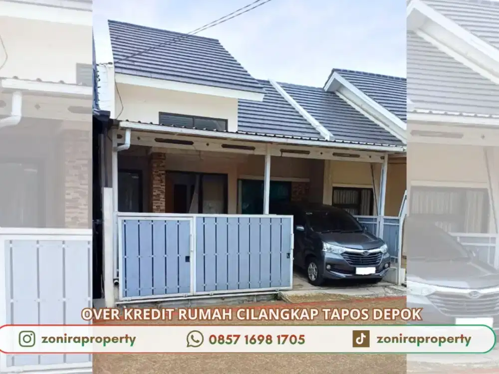 Over Kredit Rumah Cilangkap Depok dkt Tol Cimanggis di Gaharu Residence 2