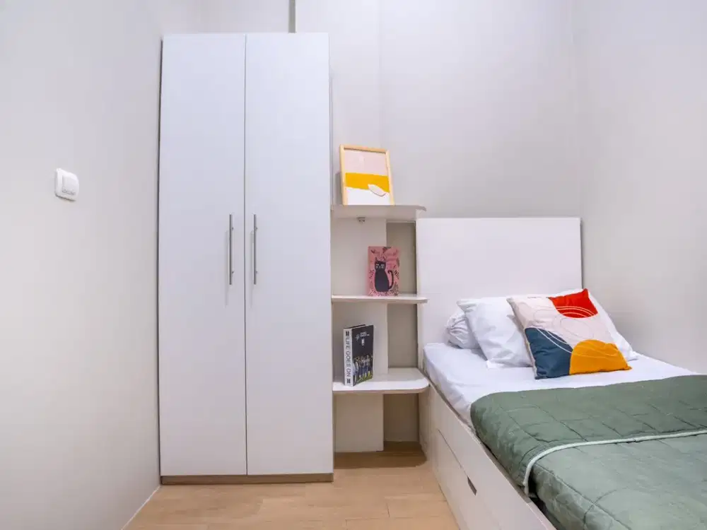 Kost Murah Kemanggisan Jade Residence by AbdiHome - Lokasi Kampus dan Perkantoran Binus, Cocok untuk Kuliah & Kerja!