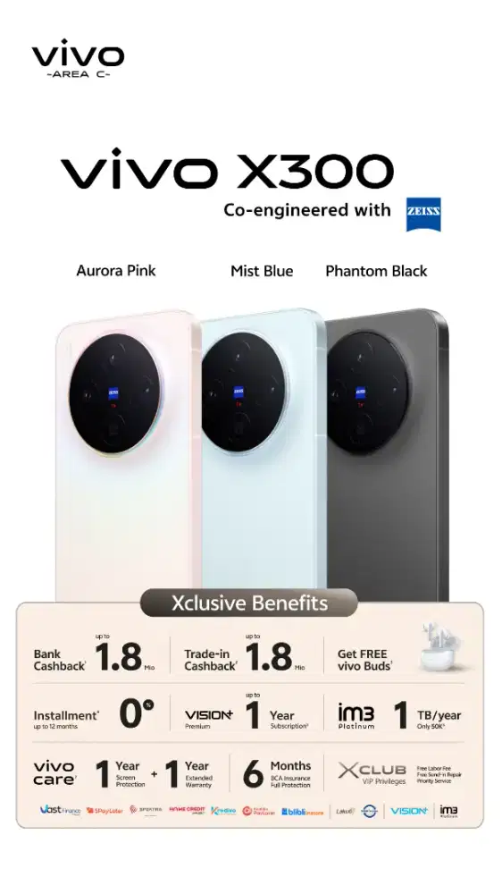 Vivo X300 series 200MP ZEISS Main Camera