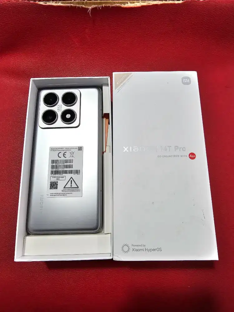 Xiaomi 14t pro 12/256 like new fulset ori