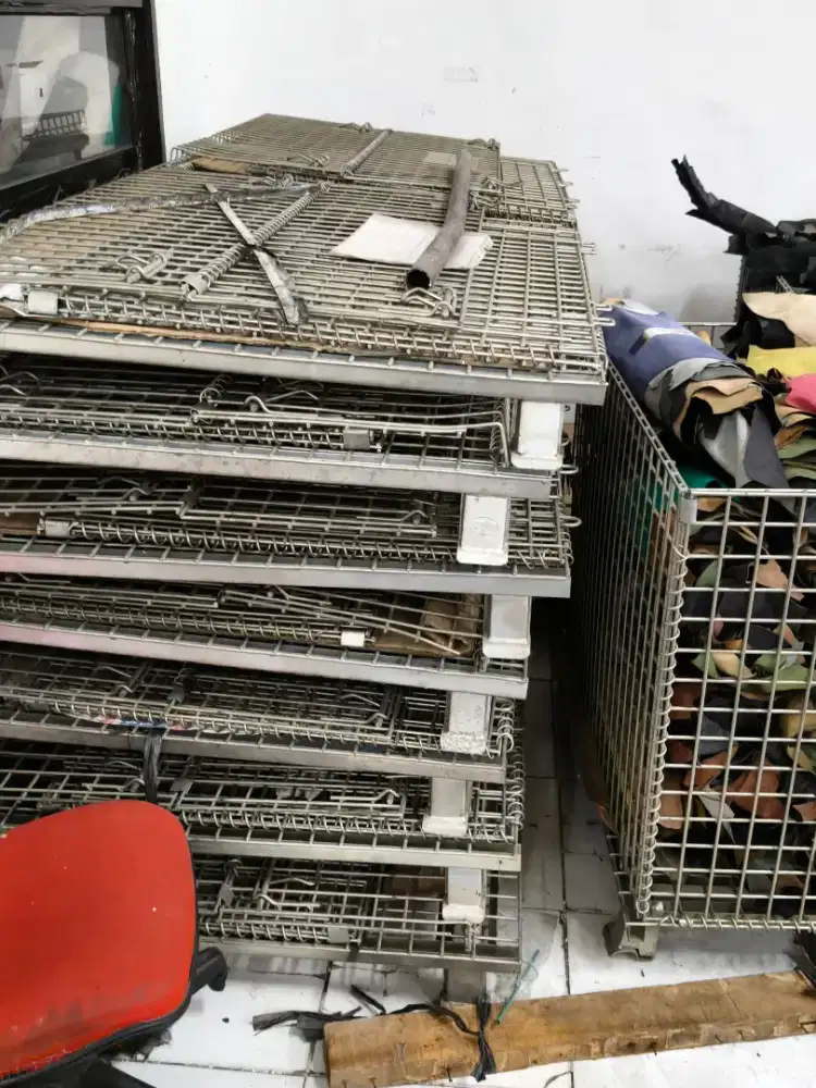 Dijual keranjang galvanis bisa disusun