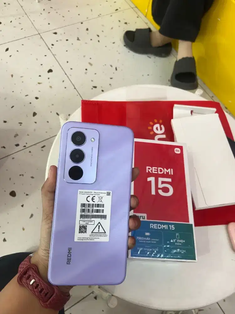 Redmi 15 . Bisa kredit tanpa dp , Bunga mulai 0%