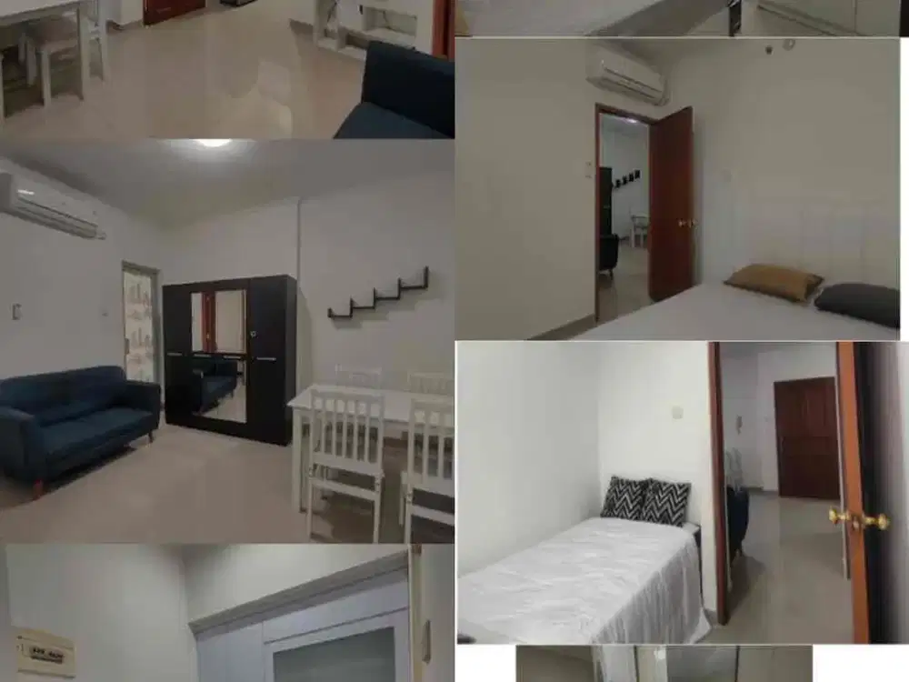 Disewakan apartemen mediterania kelapa gading furnish 2 Kamar