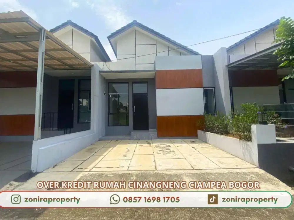 Take Over Rumah 55JT dkt Kampus IPB Bogor Dramaga di Geriya Selaras