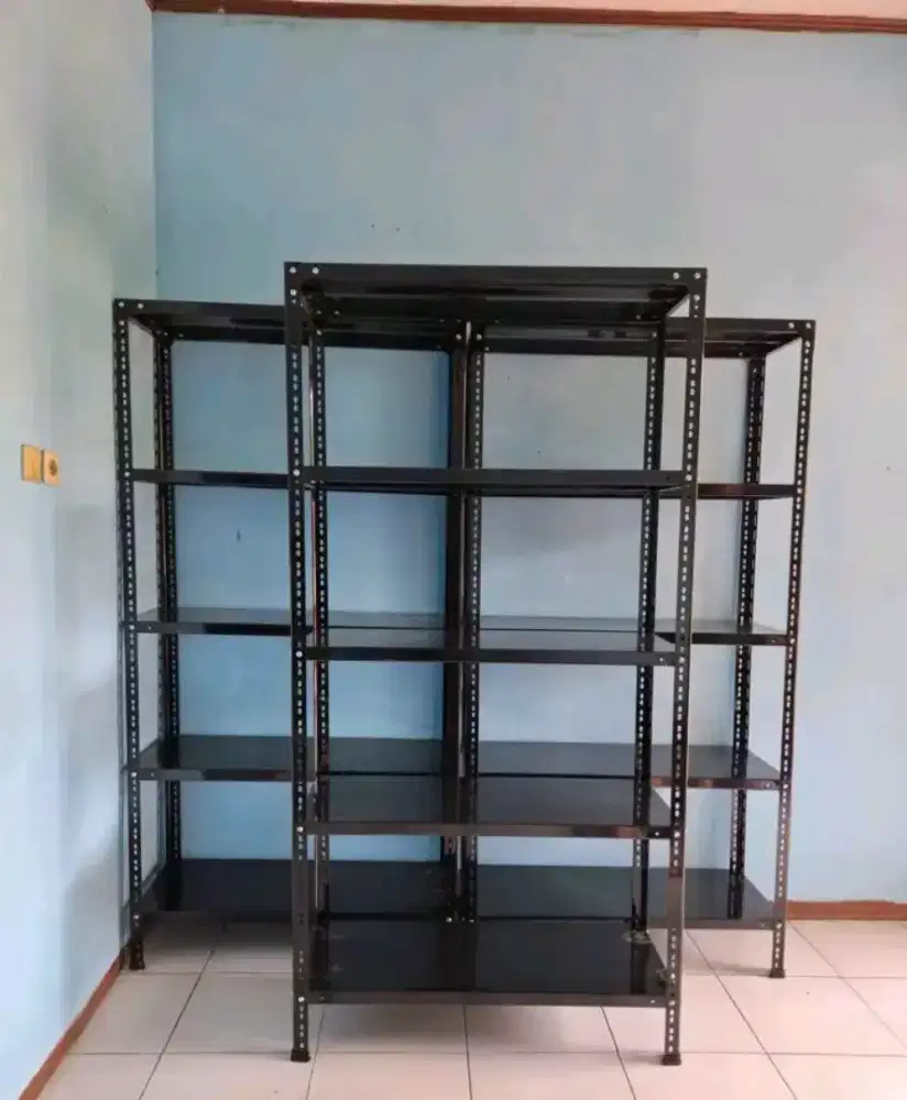 Rak siku lubang & rak minimarket