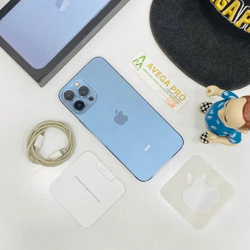 Second iPhone 13 Promax 256 gb space sierra blue