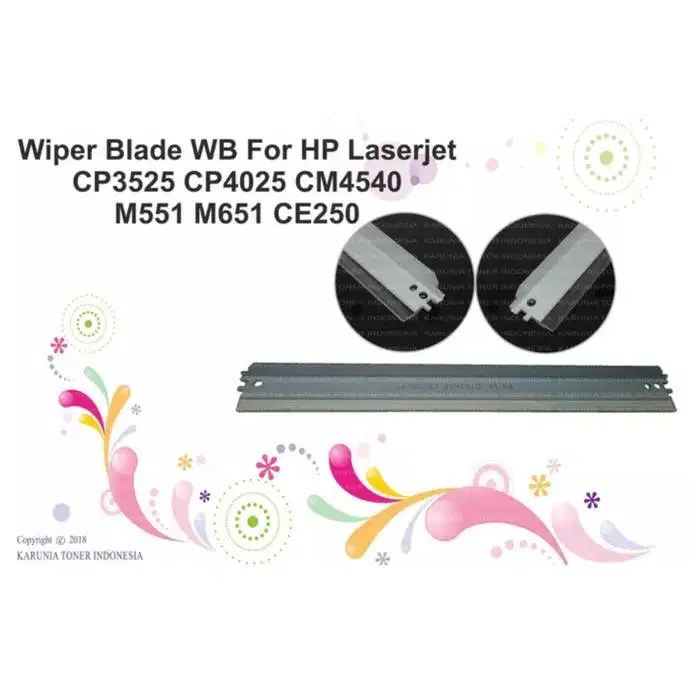 Wiper Blade For HP Laserjet CP3525 CP4025 CM4540 M551 M651 CE250
