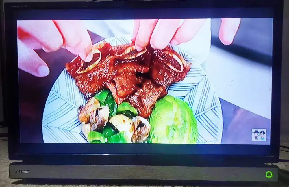 TV LED TOSHIBA 24 HDMI HITAM NORMAL