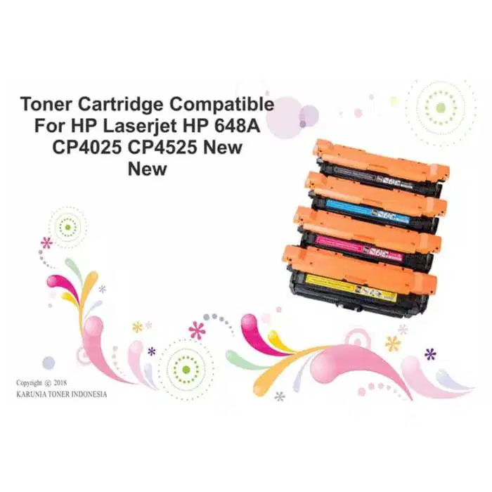 Toner Cartridge Compatible For HP Laserjet 648A CP4025 CP4525 CE260A -