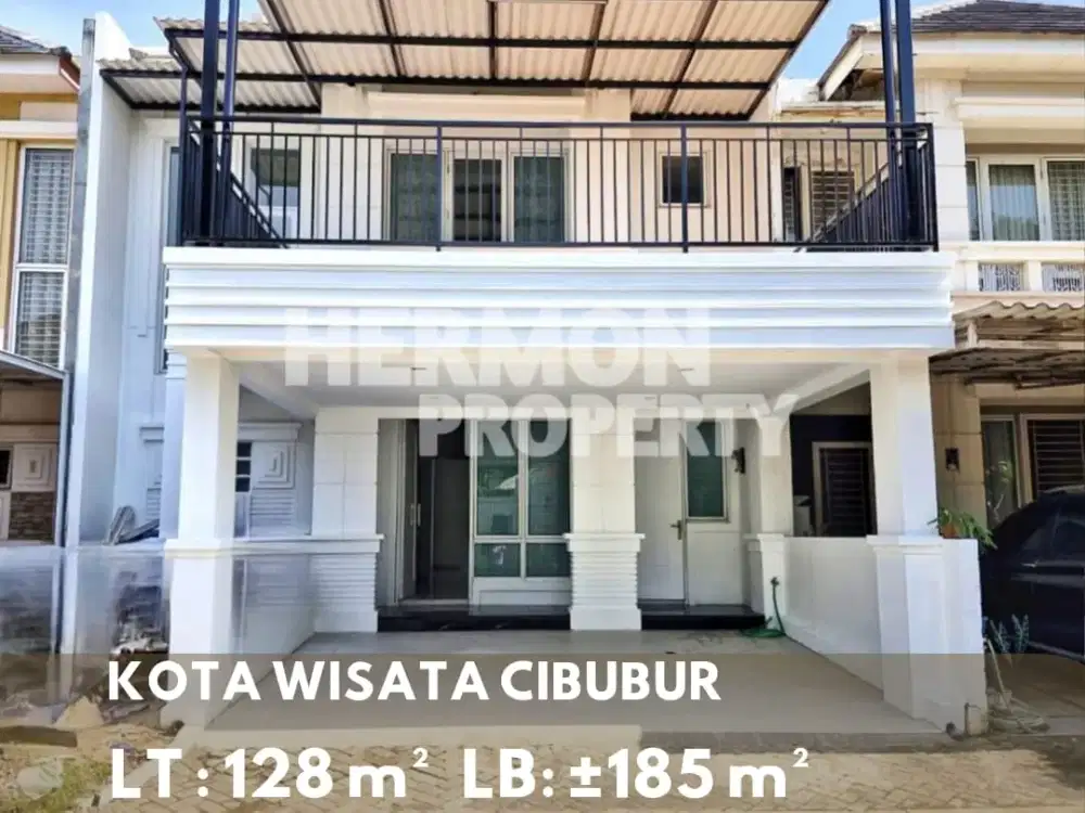 Rumah Ideal Modern , Bangunan Besar & Bagus - Harga Nego Sampai Deal . Kota Wisata cibubur