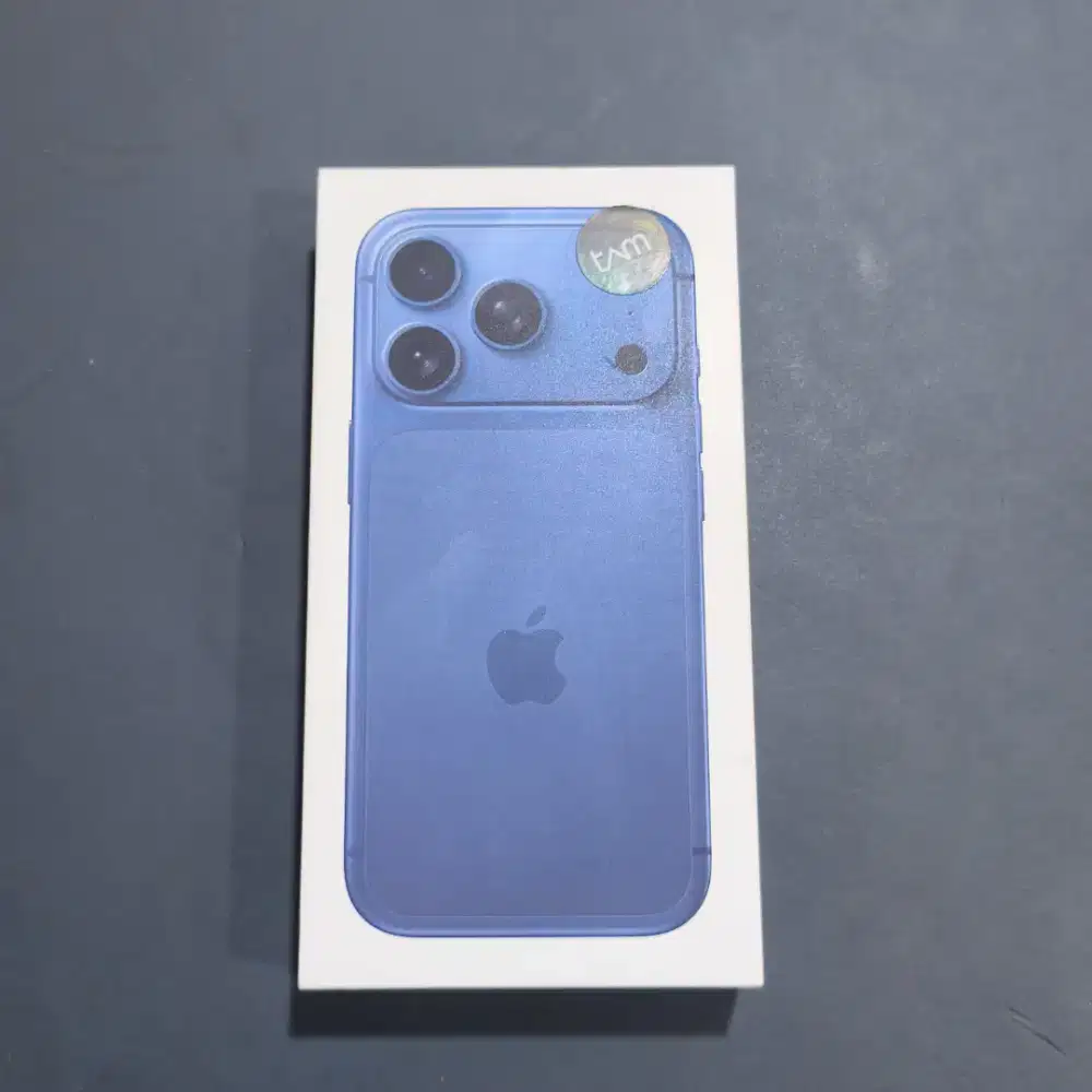 IPHONE 17 PRO 256GB DEEP BLUE GARANSI RESMI IBOX