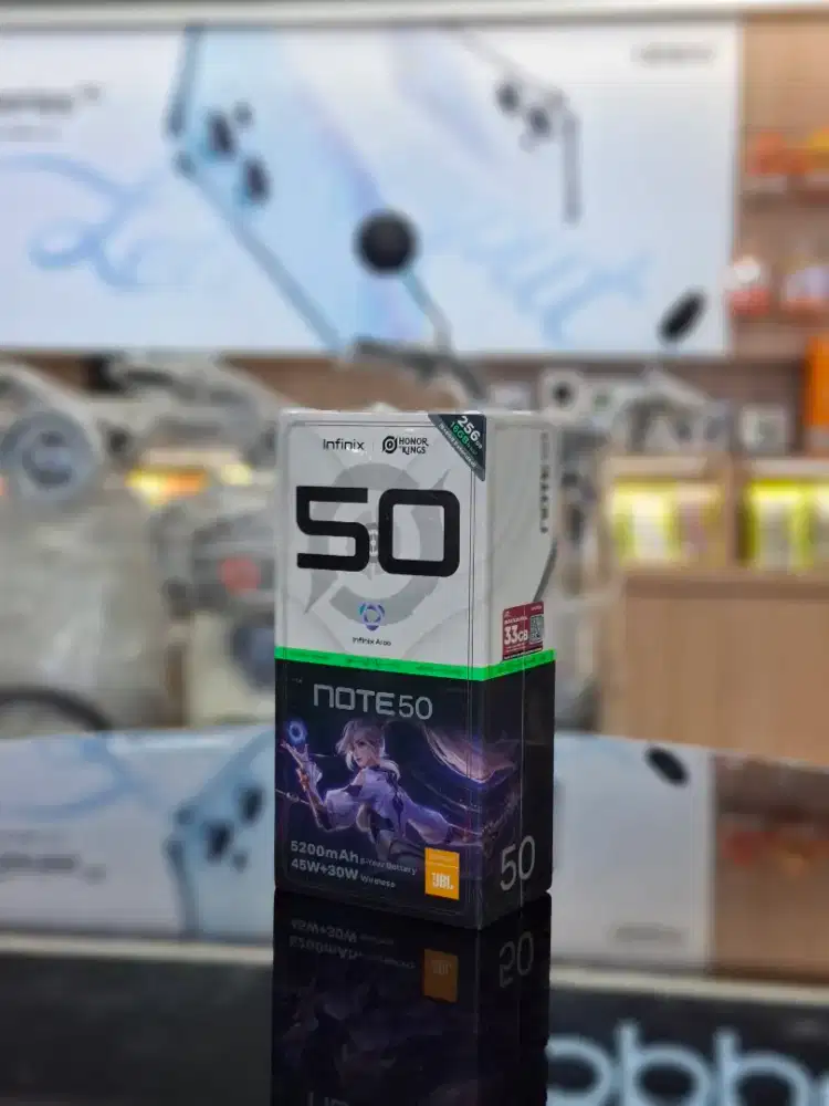 READY INFINIX NOTE 50 WIRELESS CHARGER RAM 16/256 GB