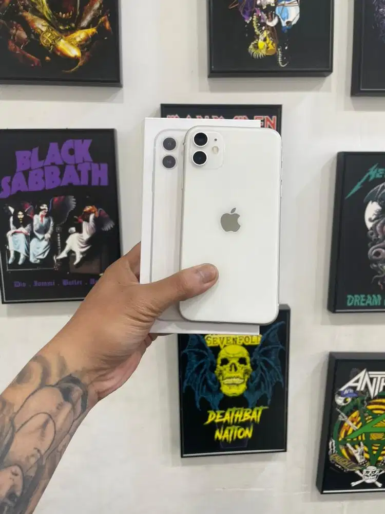 Iphone 11 128GB Fullset All Operator Mulus