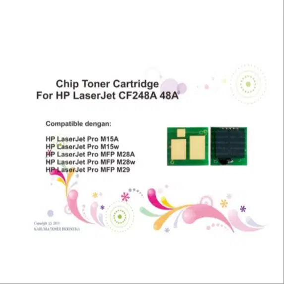 CHIP TONER HP CF248A 48A PRO M15A M15W M28W