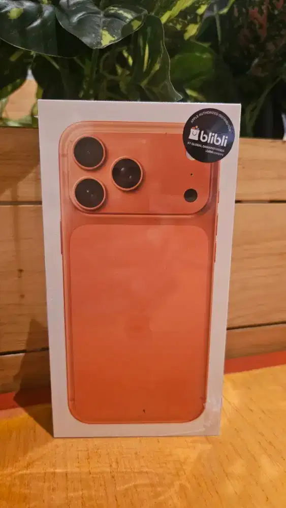 Iphone 17 Pro Max 1TB Cosmic Orange, Original, BNIB, Garansi Blibli