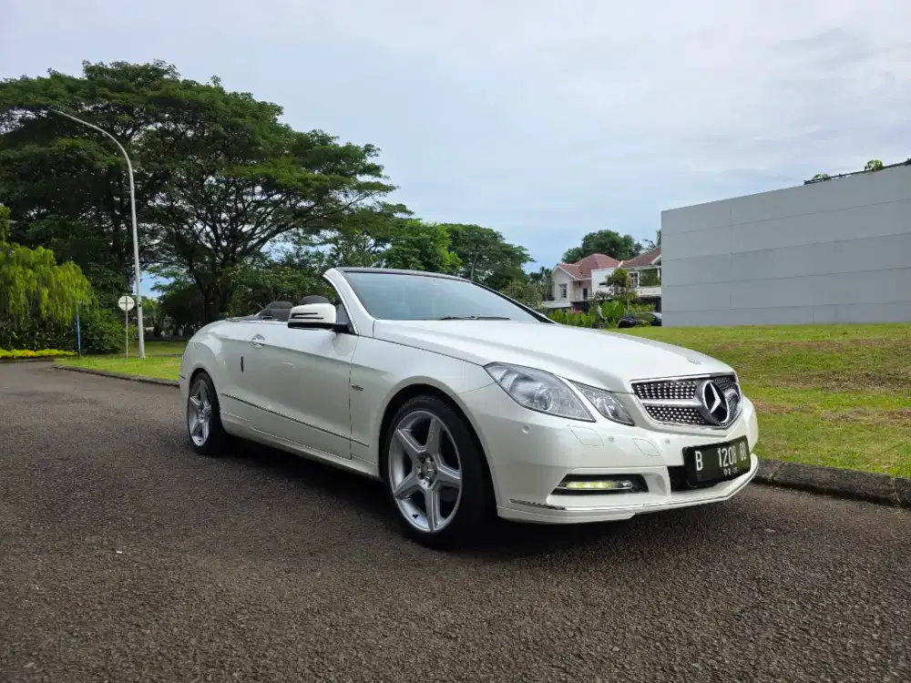 Km 58rb Asli Mercedes Benz E250 Cabriolet 2011