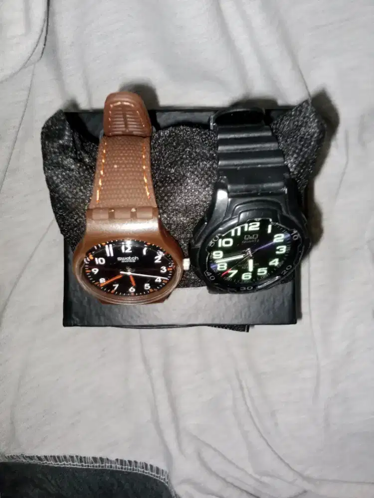 Paket 2 Jam Tangan Pria – Casual & Sport