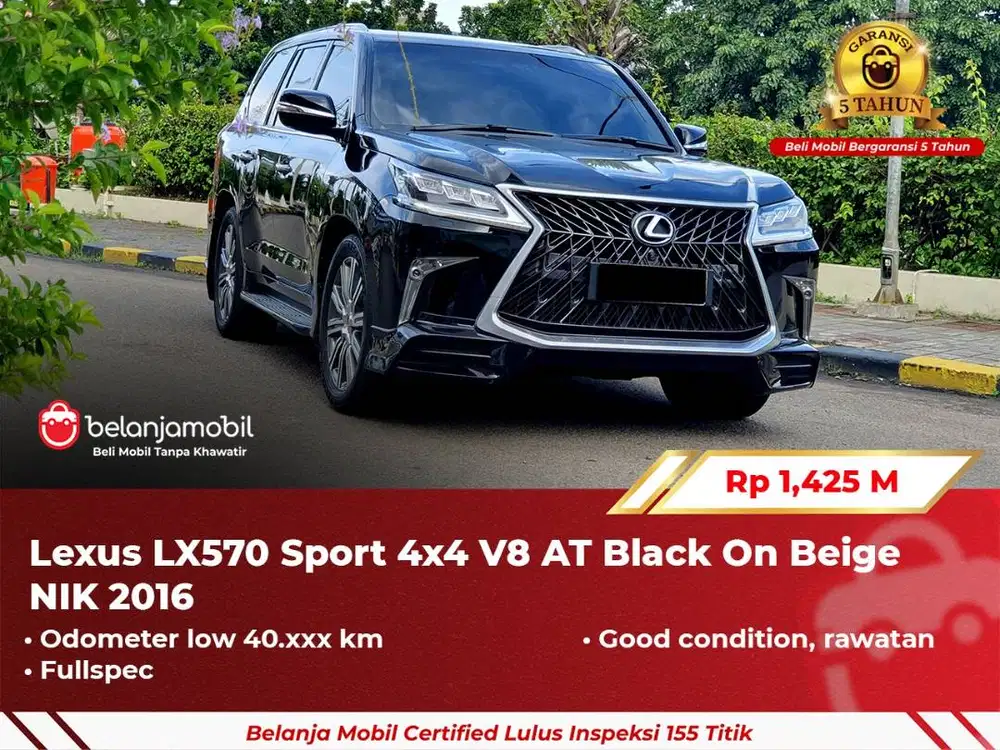 [ 4x4 ] Lexus LX570 LX 570 Sport V8 AT 2016/2017