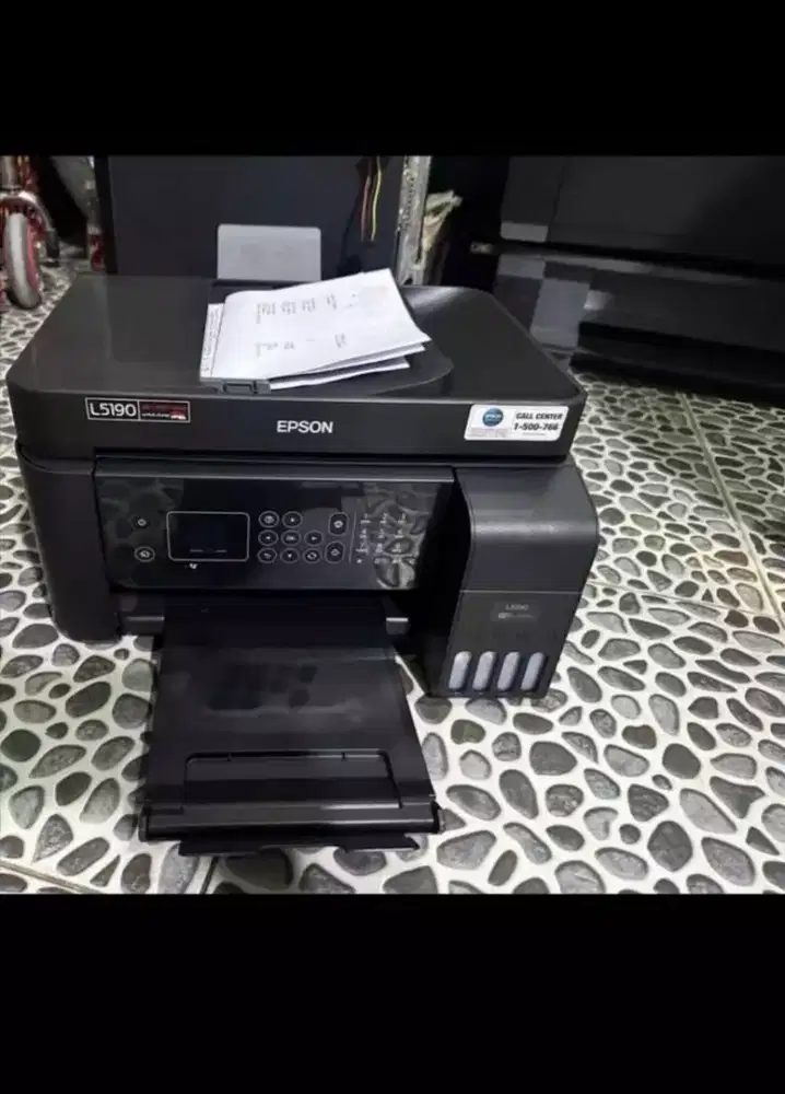 JUAL PRINTER EPSON L 5190 WIFI,PRINT,SCAN,COPY,FEEDER,FLATBAD,ADF DLL.